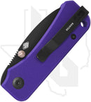 CIVIVI Baby Banter C19068S-4 - Purple G-10, Black Stonewashed