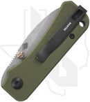 CIVIVI Baby Banter C19068S-5 - Green G-10, Stonewashed