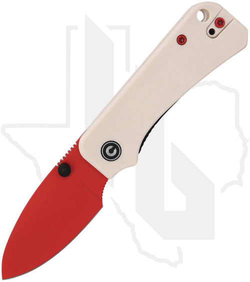 CIVIVI Baby Banter C19068S-7 - Ivory G-10, Red