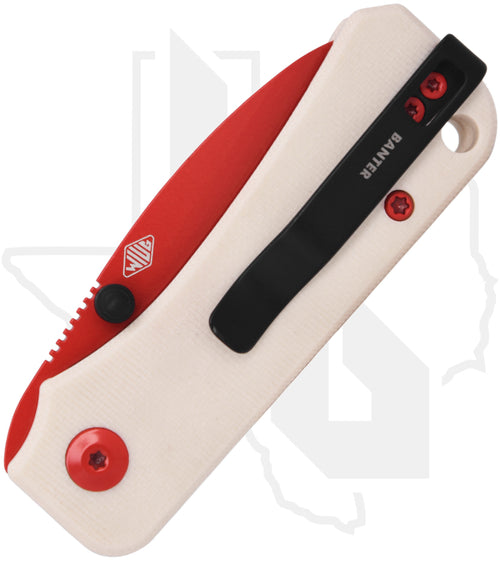 CIVIVI Baby Banter C19068S-7 - Ivory G-10, Red