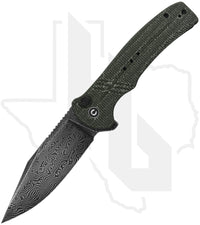 CIVIVI Cogent C20038D-DS1 - Green Micarta