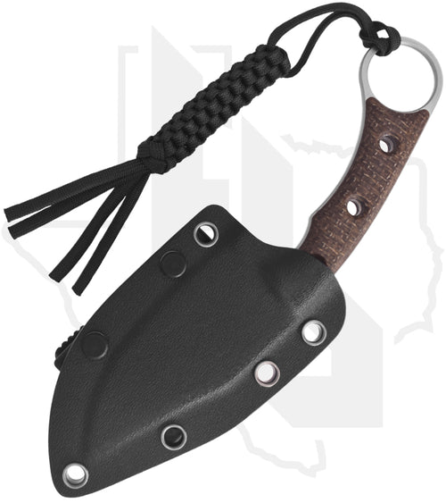 CIVIVI Midwatch C20059B-2 - Brown Burlap Micarta