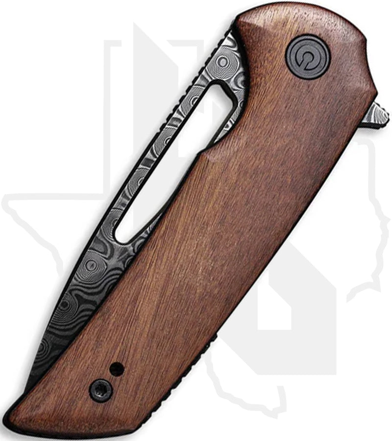CIVIVI Odium C2010DS-1 - Damascus, Wood