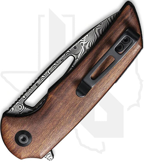 CIVIVI Odium C2010DS-1 - Damascus, Wood
