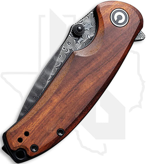 CIVIVI Pintail C2020DS-2 - Guibourtia Wood, Damascus