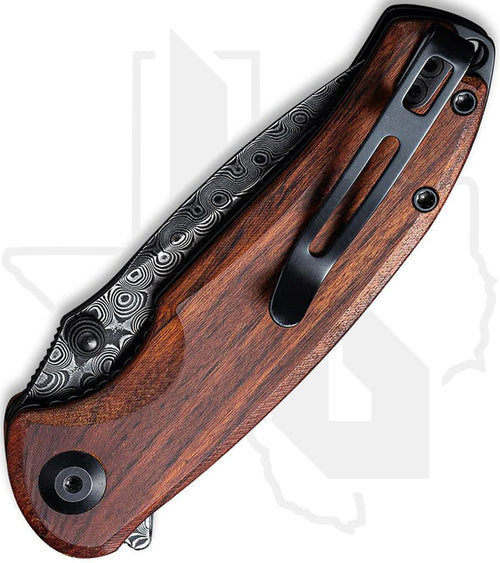 CIVIVI Pintail C2020DS-2 - Guibourtia Wood, Damascus