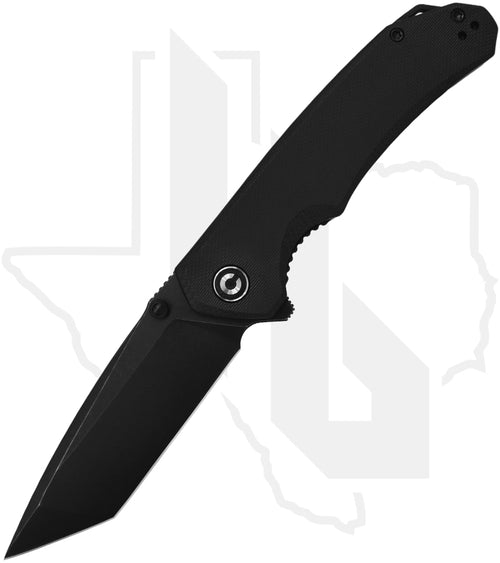 CIVIVI Brazen C2023C - Black G-10, Black Stonewashed