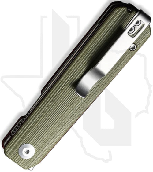 CIVIVI Sendy C21004B-1 - Green, G-10, Satin