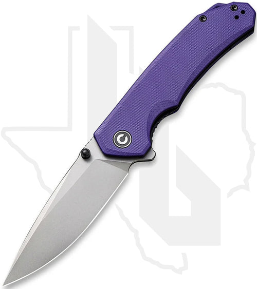 CIVIVI Brazen C2102A - Purple G-10, Stonewashed