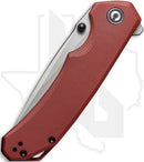 CIVIVI Brazen C2102B - Burgundy G-10, Stonewashed