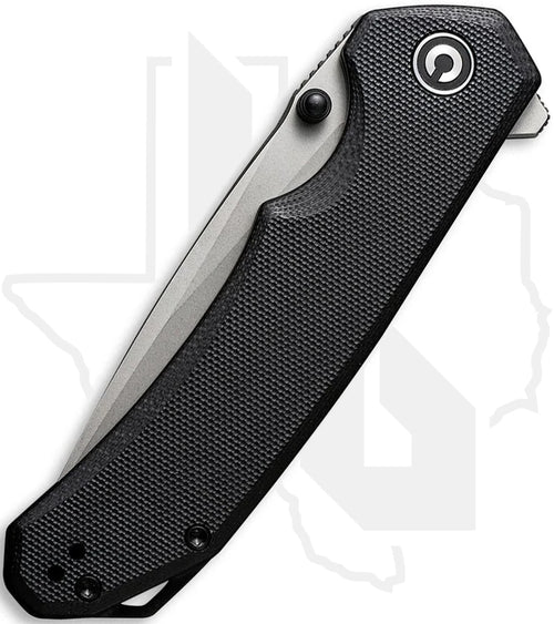 CIVIVI Brazen C2102C - Black G-10, Stonewashed