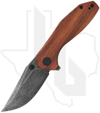 CIVIVI ODD 22 C21032-DS1 - Guibourtia Wood, Damascus