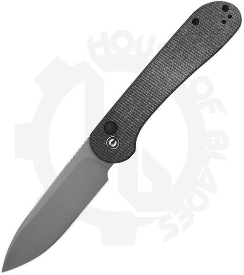 CIVIVI Button Lock Elementum C2103C - Dark Green, Micarta