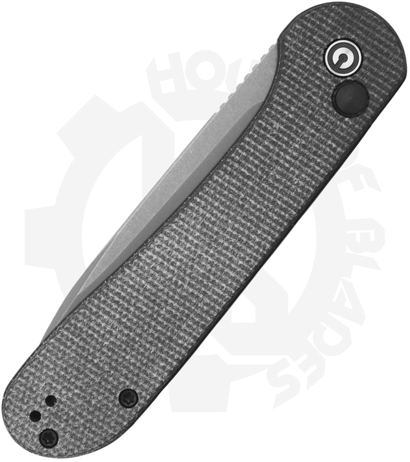 CIVIVI Button Lock Elementum C2103C - Dark Green, Micarta