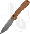 CIVIVI Button Lock Elementum C2103D - Brown, Micarta