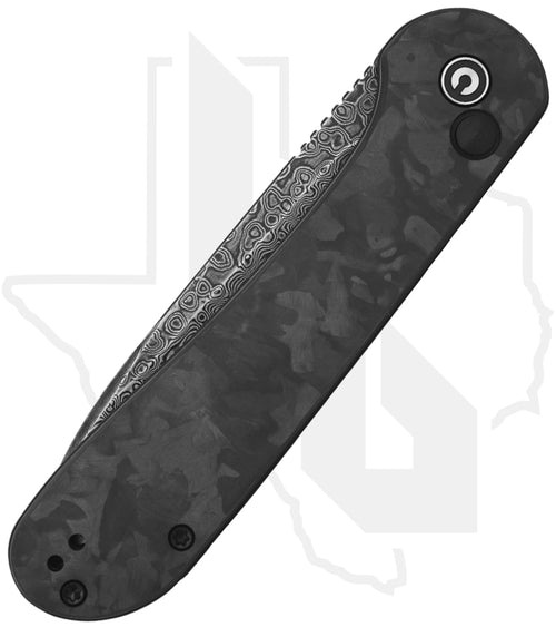CIVIVI Button Lock Elementum C2103DS-3 - Marble Carbon Fiber
