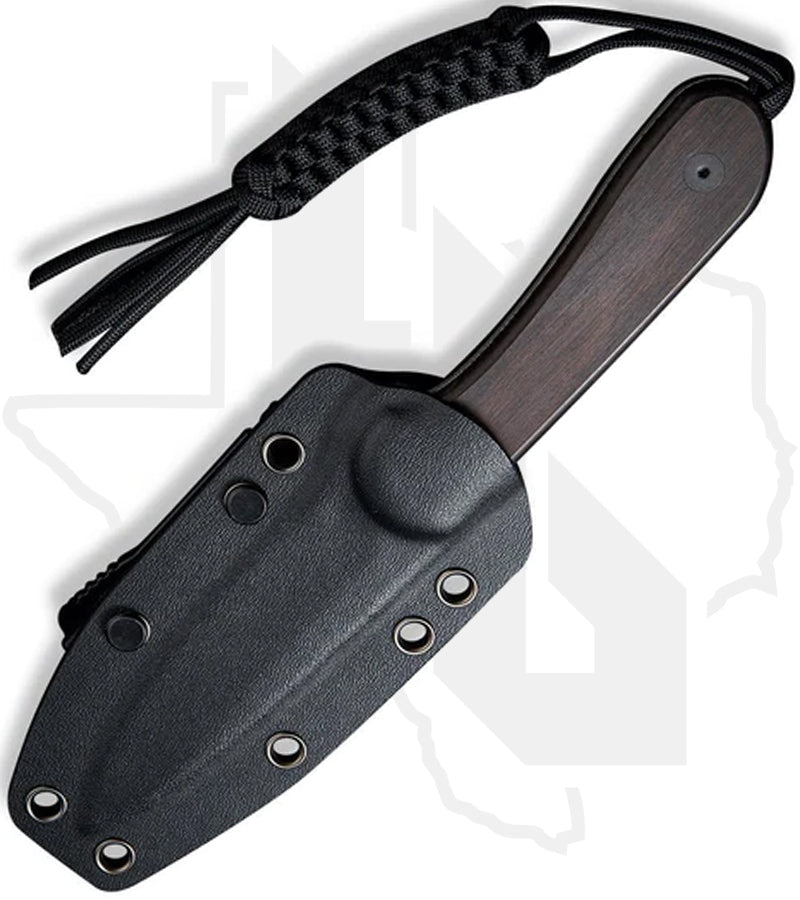 CIVIVI Fixed Blade Elementum C2105-DS1 - Ebony Wood, Damascus