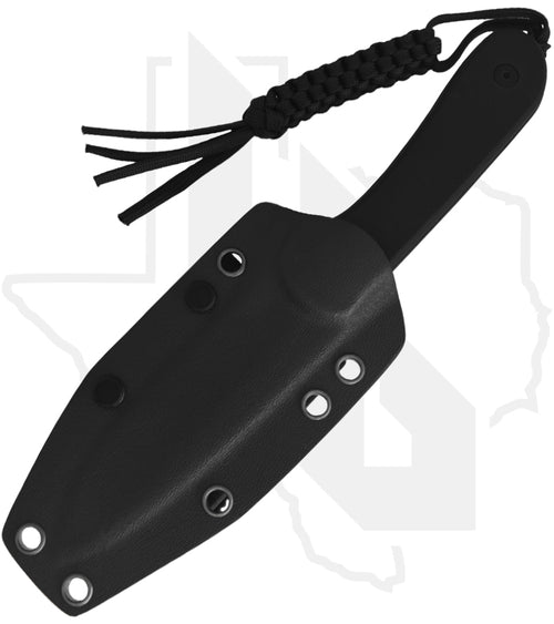 CIVIVI Fixed Blade Elementum C2105A - Black G-10, Black Stonewashed