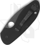 Spyderco Efficient C216GPSBBK - Black, Black G-10