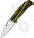 Spyderco Salt Caribbean Leaf C217GP - Yellow/Black G-10