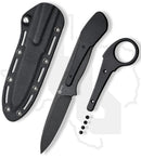 CIVIVI Varius C22009D-1 - Black, G-10, Black Stonewash