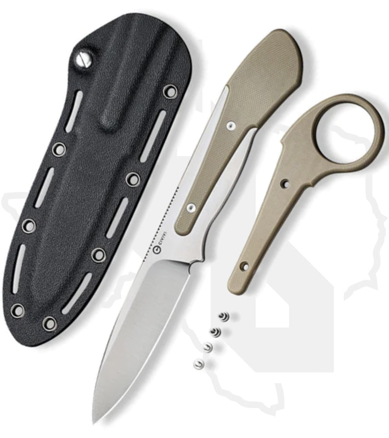 CIVIVI Varius C22009D-2 - Tan, G-10, Satin