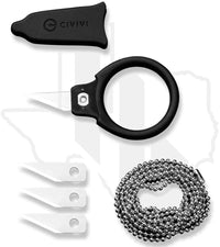 CIVIVI Quick Snip C22022A-1 - ABS with Rubber Coating