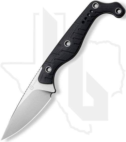 CIVIVI SOKN C22027-1 - Black G-10, Stonewashed