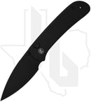 CIVIVI Qubit C22030E-1 - Black, Aluminum
