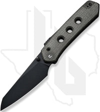 CIVIVI Vision FG C22036-3 - Green Burlap Micarta, Black