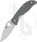 Spyderco Polestar C220GPGY - Gray G-10