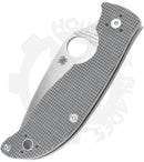 Spyderco Polestar C220GPGY - Gray G-10