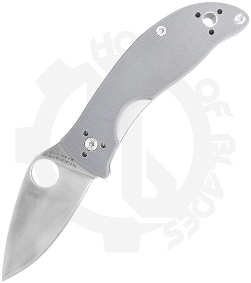 Spyderco Alcyone C222GPGY - Gray G-10
