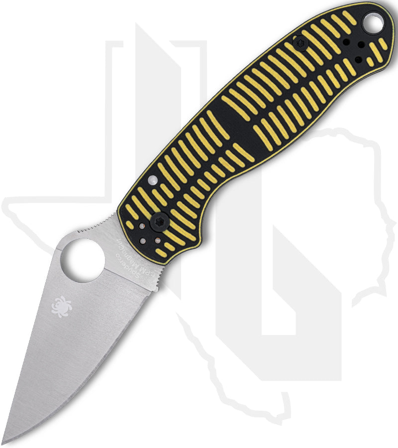 Spyderco Para 3 Salt C223GBKYLMCP - Yellow/Black G-10