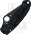 Spyderco Para 3 Salt C223GMCBKP - Black, Black G-10