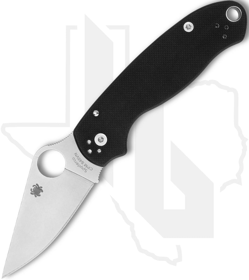Spyderco Para 3 C223GP - Black G-10