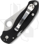 Spyderco Para 3 C223GP - Black G-10