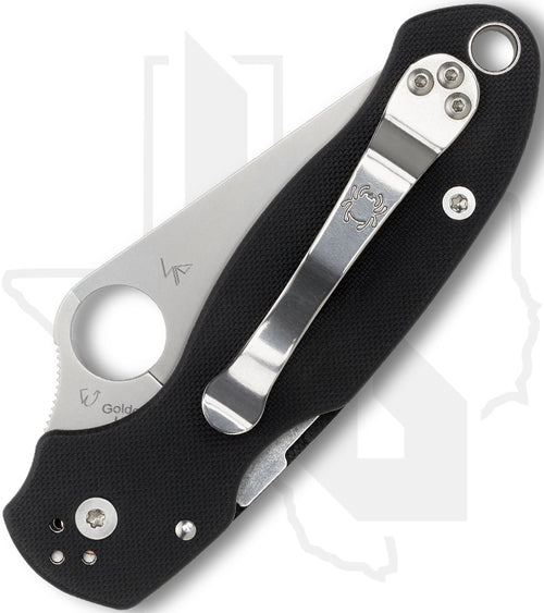 Spyderco Para 3 C223GP - Black G-10