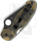 Spyderco Para 3 C223GPCMOBK - Black, Camo G-10