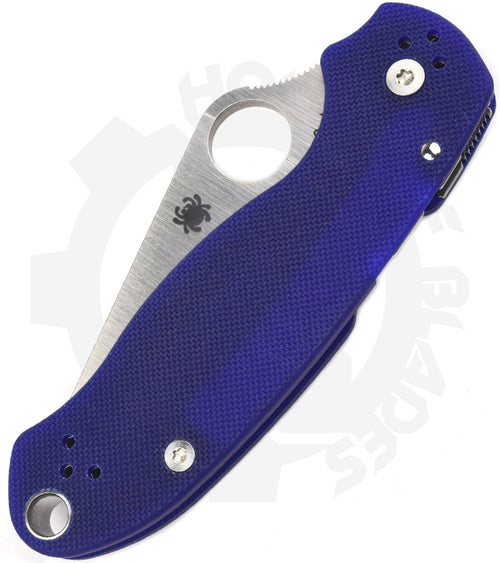 Spyderco Para 3 C223GPDBL - Dark Blue G-10