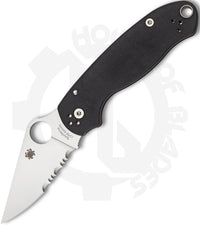 Spyderco Para 3 C223GPS - Black G-10