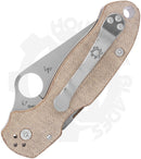 Spyderco Para 3 C223MPCW - Canvas Micarta