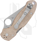Spyderco Para 3 C223MPCW - Canvas Micarta