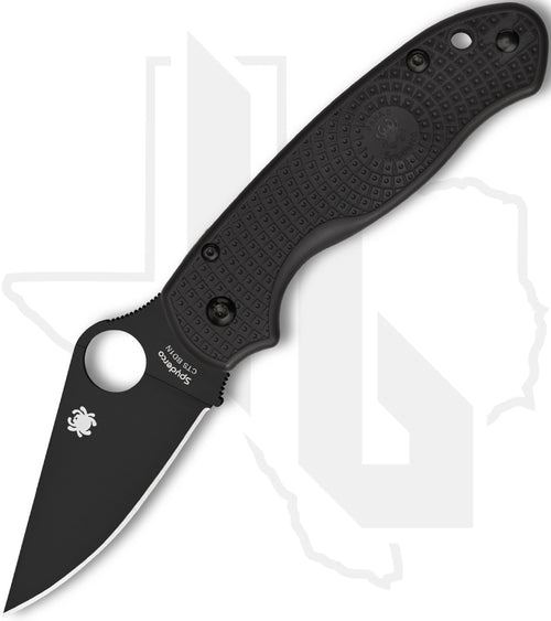 Spyderco Para 3 Lightweight C223PBBK - Black, Black FRN