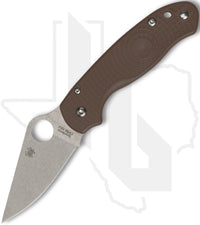 Spyderco Sprint Run Para 3 Lightweight C223PBN15V - Brown FRN