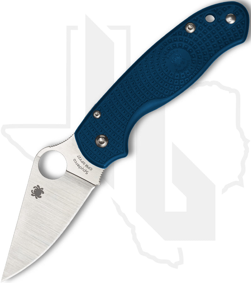 Spyderco Para 3 Lightweight C223PCBL - Blue FRN