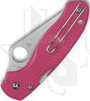 Spyderco Para 3 Lightweight C223PPN - Pink FRN