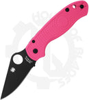 Spyderco Para 3 Lightweight C223PPNBK - Black, Pink FRN