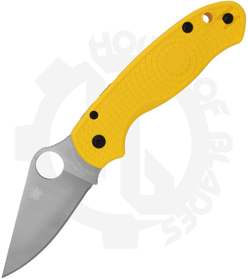 Spyderco Para 3 Lightweight Salt C223PYL - Yellow FRN