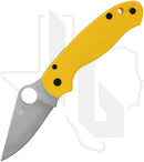 Spyderco Para 3 Lightweight Salt C223PYL - Yellow FRN